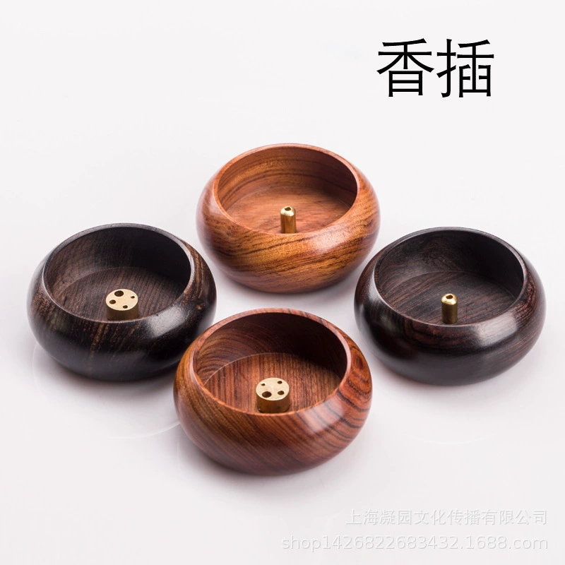Мини-пористый палисандр Маленькая вставка для благовоний Ароматерапевтическая плита Понг-тип Вставка для благовоний Черное дерево Кислая ветви Деревянный держатель для благовоний для путешествий
