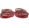 Children's fluorescence acrylic elastic bracelet