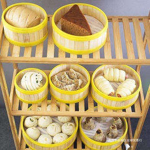 Xiaolongbao, Shaxian Dumplings, Household Steamer, Plastic Bamboo Steamer, Commercial Cantonese Morning Tea, Hong Kong Style Dim Sum, Steamer Rice