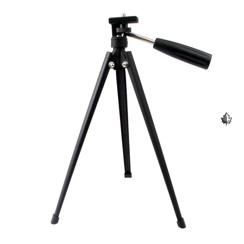 厂家批发望远镜专用三脚架金属可连手机相机桌面铁支架带云台通用