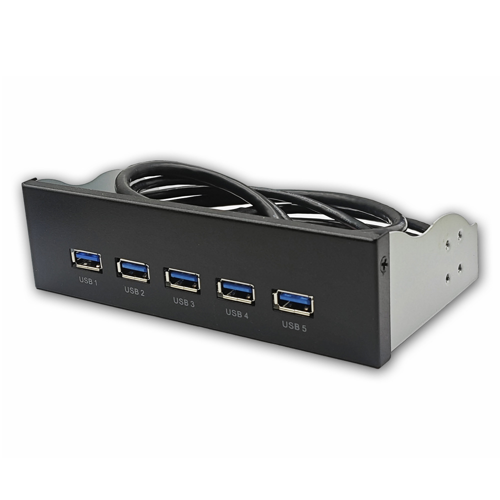 �¿�USB3.2����λ5�� GEN1 5Gǰ��HUB��չ5.25��������19PIN