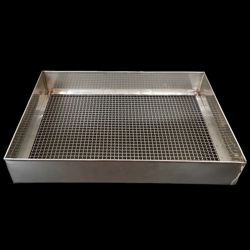 RKT4 sand filter coal sample rectangular sieve steel wire mesh filtering sieve drying split sampling sieve standard sieve mesh flour