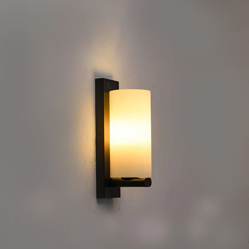 New Chinese-Style Wall Lamp, Bedroom Bedside Lamp, Antique-Style Decoration, Living Room Background Wall, Creative Staircase Corridor Wall Lamp Wholesale