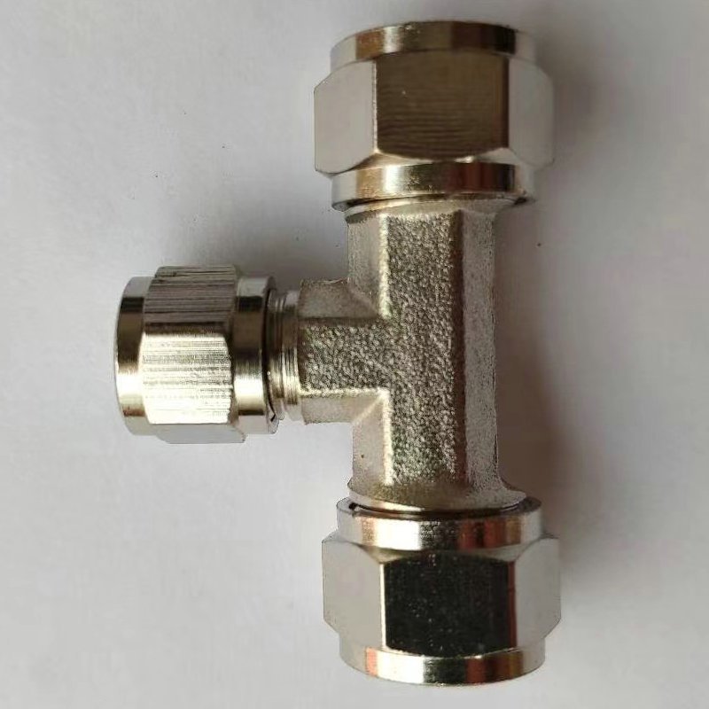 厂家供应TF快拧三通 气管三通 气管接头终端接头软管快拧接头