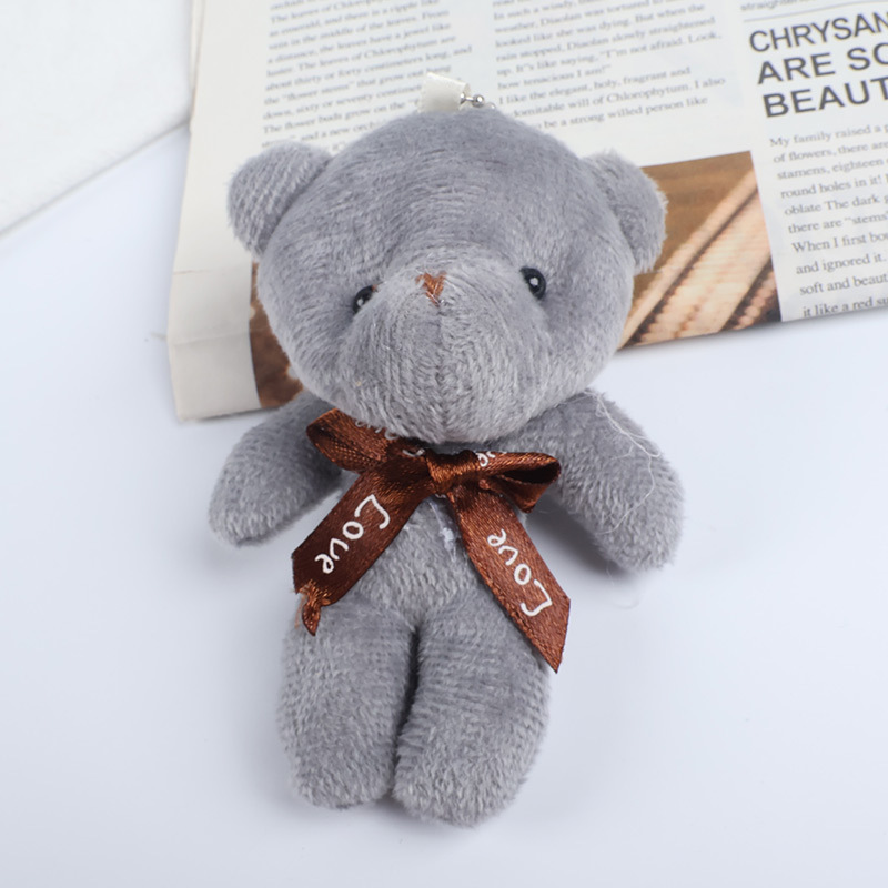 かわいいクマのペンダントぬいぐるみバッグペンダントワンピースクマキーホルダーギフト花束人形アクセサリー工場卸売|undefined