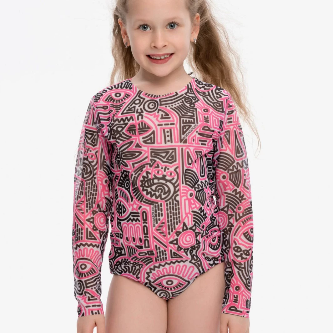 2025 Независимая станция Горячие продажи Умные купальники Умные купальники Детские купальники Печать Две части светопропускания Быстрая сушка