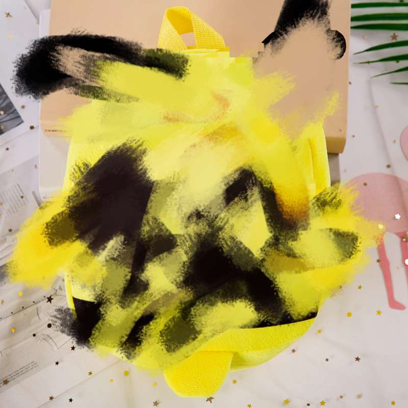 2024 nueva mochila de felpa de moda para niños de dibujos animados lindo jardín de infantes 1-3-4 años para niños y niñas