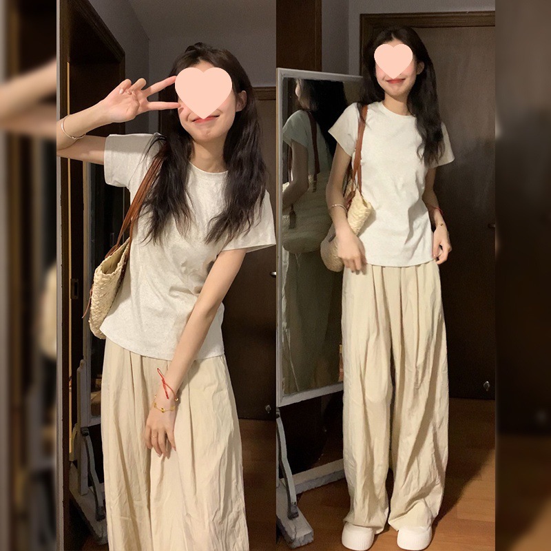 酒红色正肩女恤领短袖收腰短上衣掐腰黑色微胖修身显瘦辣妹夏季|undefined