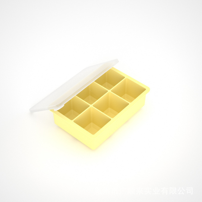 Yellow platinum organic silicone mold, increased thickness