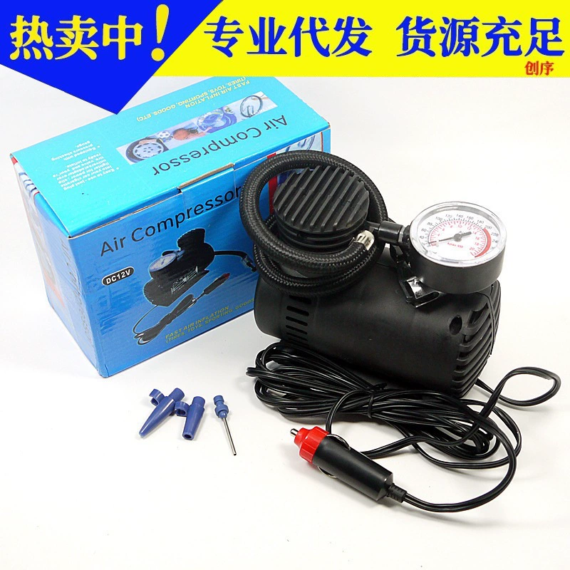 Локомотивный воздушный насос 12 В автомобильный воздушный насос для шин автомобильный мини-аварийный насос в подарок
