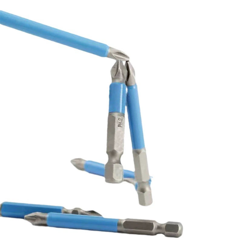 Нескользящая крестообразная сильная Магнитная насадка для электрической отвертки подходит для электродрели высокой твердости с двуглавой головкой клюва