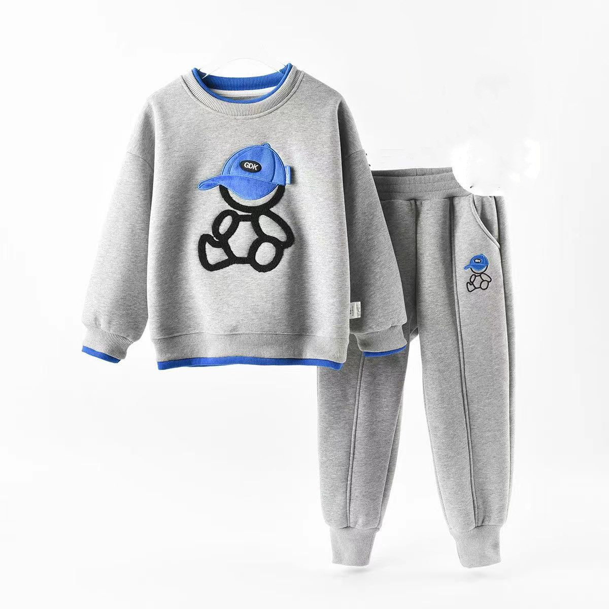 Ensemble pour filles, taille moyenne, grand enfant, beau et cool, garçon, style étranger, printemps et automne, sport_voghion.com