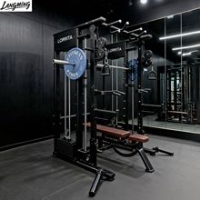 郎铭健身房器械多功能史密斯机综合训练器小飞鸟龙门架深蹲卧推架