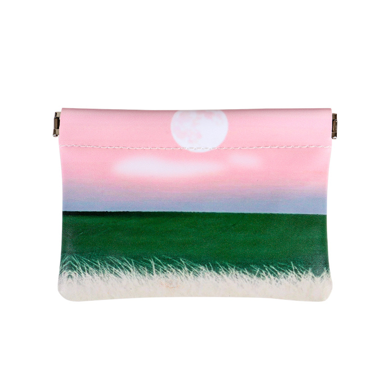 Pintura al por mayor creativa de estilo auriculares con cable bolsa de monedas bolsa de almacenamiento bolsa de bala bolsa de gafas portátil bolsa de almacenamiento
