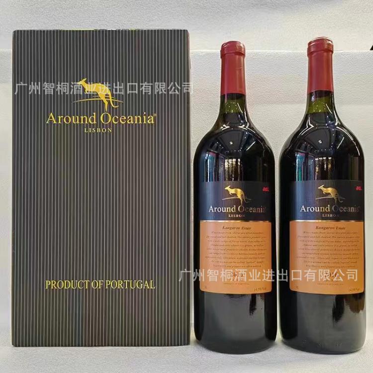 源头直供 3L装大袋鼠金标庄园西拉干红葡萄酒澳洲6斤装，量大包邮详情2