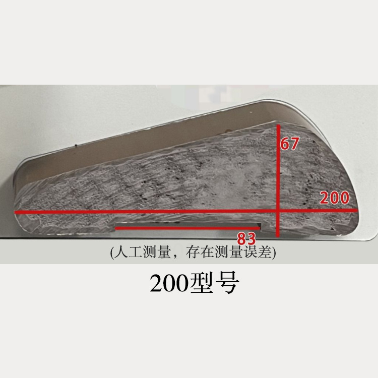 200*60椭圆斜面扶手1米（下单咨询客服）