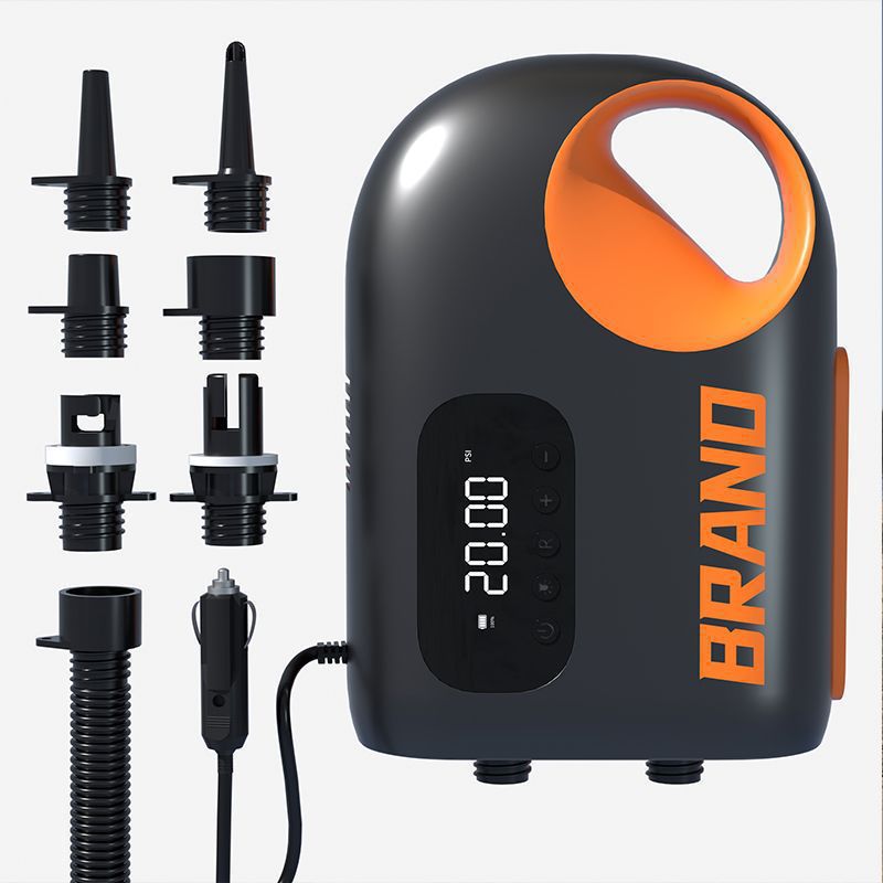 New Kayak Car-Mounted Air Pump Outdoor Portable Electric Air Mattress Sup Paddle Board Wireless Air Pump