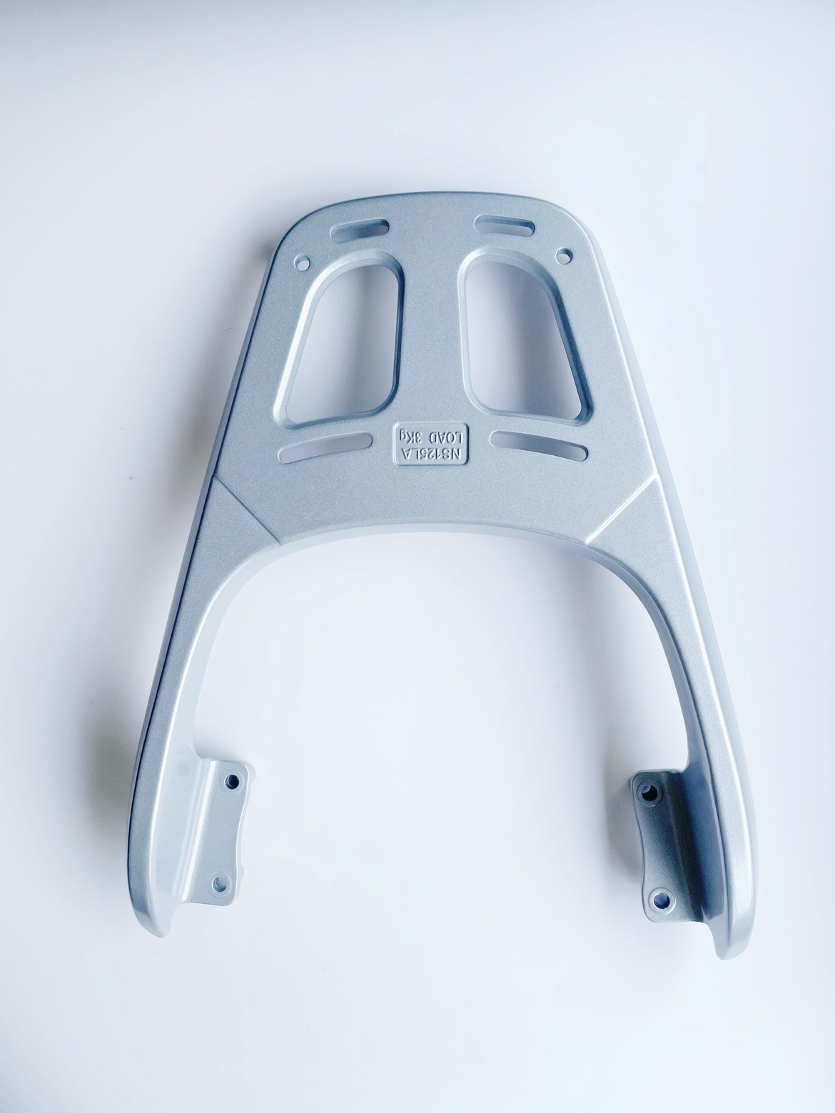 Es adecuado para el estante trasero de aleación de aluminio de Honda NS125LA, el estante trasero del tronco trasero del tronco trasero