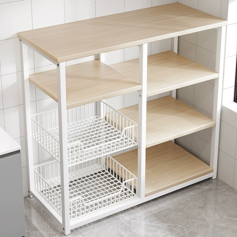 Полка Многослойная стеллаж для хранения напольная Полка Стеллаж для выставки товаров бытовой балкон кухня многофункциональная стеллаж для хранения