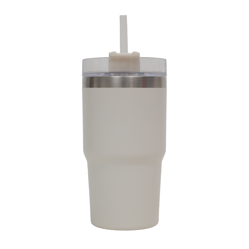 Nuevo coche portátil, taza de coche, taza de hielo, mini taza de aislamiento, linda taza de agua de acero inoxidable de alto valor para mujer