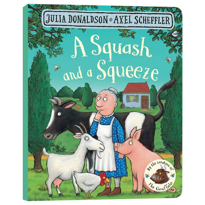 House House English edition A Squash and a Squeeze Paperboard book English version