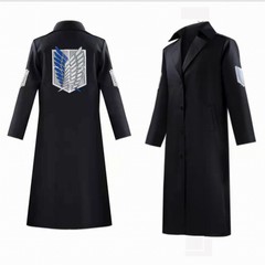 Cross-border Attack on Titan Anime Cosplay Allen Captain's Second Generation Windbreaker Halloween Performance Costume 