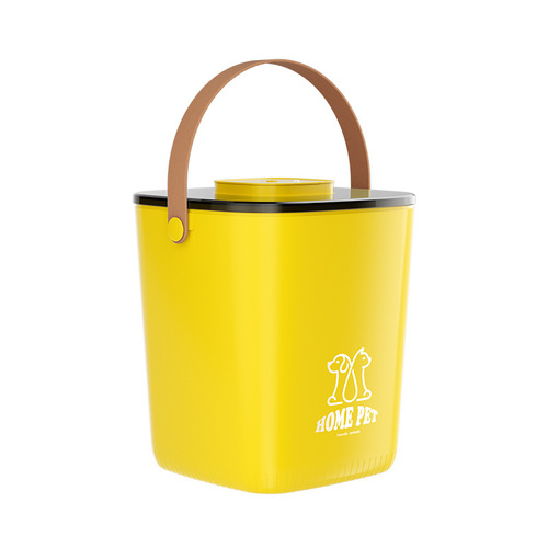 Cross-border pet intelligent storage bucket vacuum preservation moisture-proof cat food bucket household large capacity pet food storage bucket wholesale