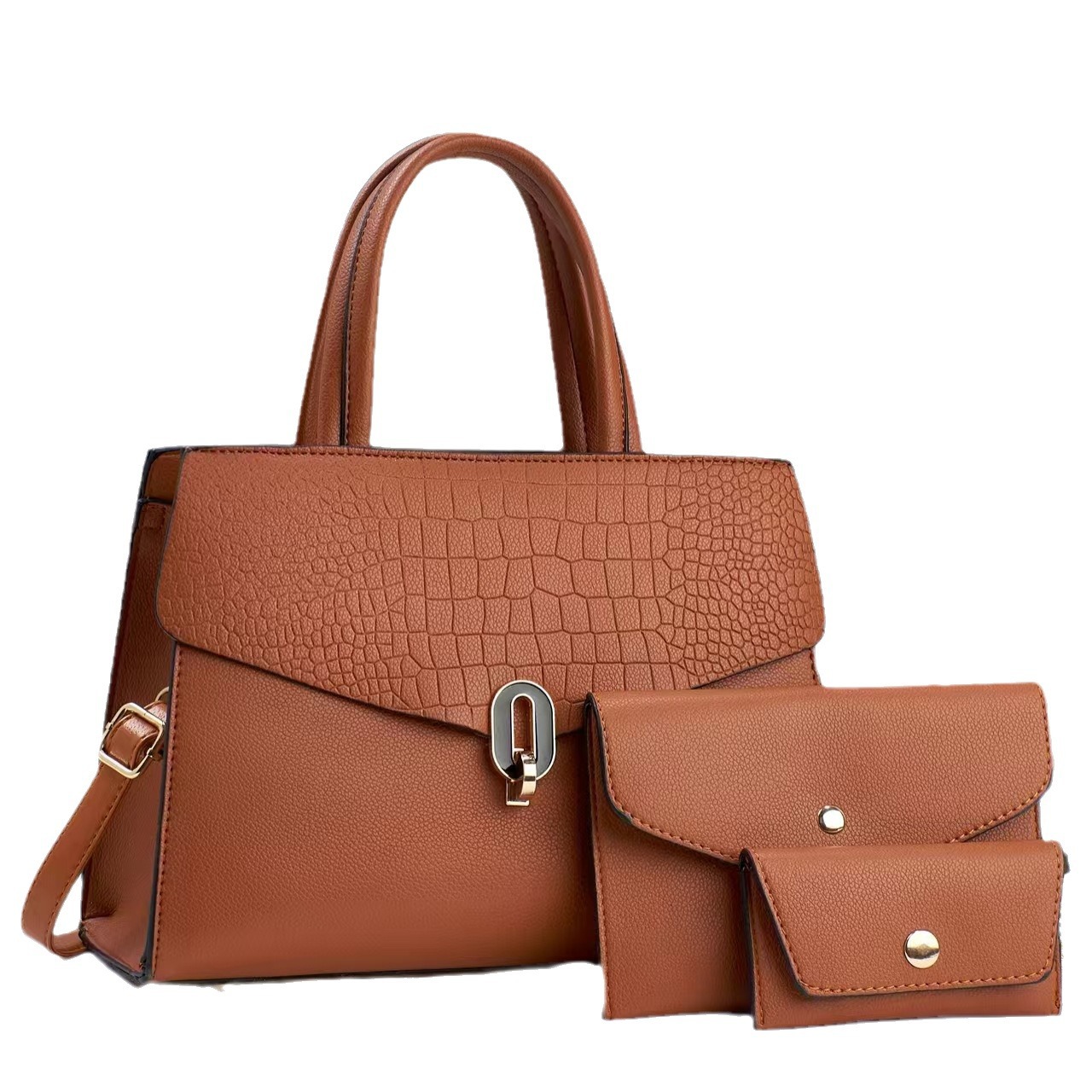 Taizhou bolsos de mujer atmósfera textura bolsos de tres piezas bolsos de mujer bolsos de mano bolsos de hombro