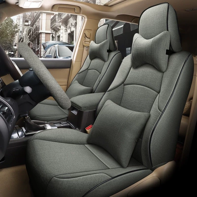 Modelə uyğun (Original) oturacaq örtükləri [Cross-Border] Toyota 4Runner 11-24 - gray-deluxe-edition-2011-2024-five-seats-2-row5seats-model-onl