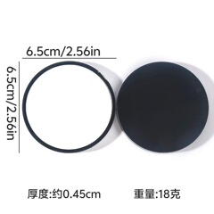 厂家批发5X无吸盘迷你放大镜65mm放大化妆镜去黑头粉刺美妆工具