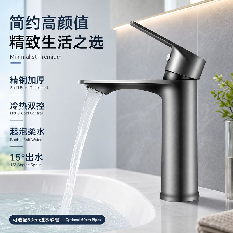Wash basin hot and cold faucet washbasin toilet bathroom cabinet household washbasin basin faucet factory wholesale Wash basin hot and cold faucet washbasin toilet bathroom cabinet household washbasin basin faucet factory wholesale