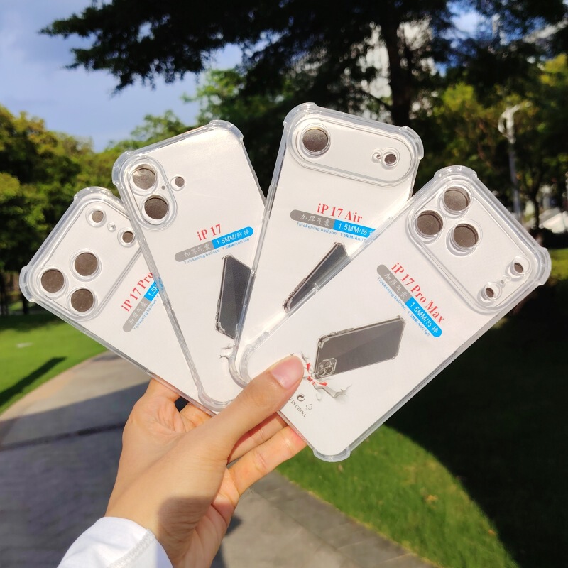 1.5mm Four-Corner Anti-Fall Transparent Airbag Tpu Mobile Phone Case Suitable for Google Pixel 10 5g Global