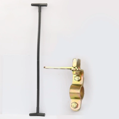 bracket beam rod I-shaped – Elektromobil üçün ön şüşə çətiri (günlük) - five-year-warranty-1-canopy-connecting-rod-one-pair-of-bases-black
