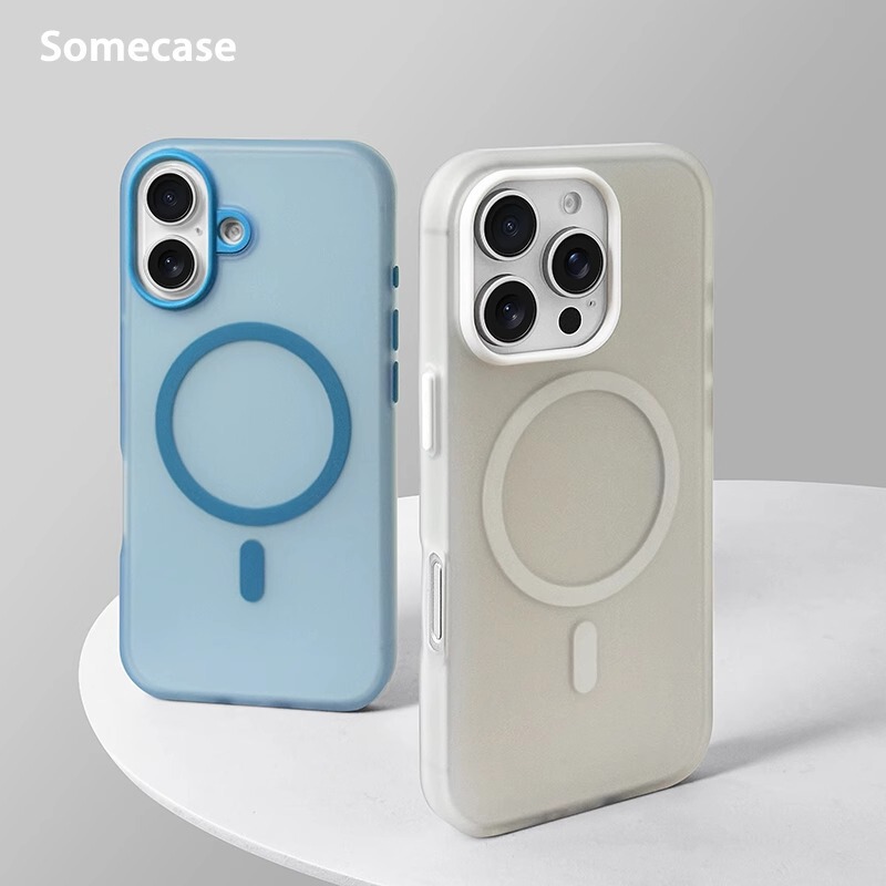 Summer New Model Iphone17Promax Magnetic Phone Case Suitable for Apple Magsafe Protective Case 16Plus