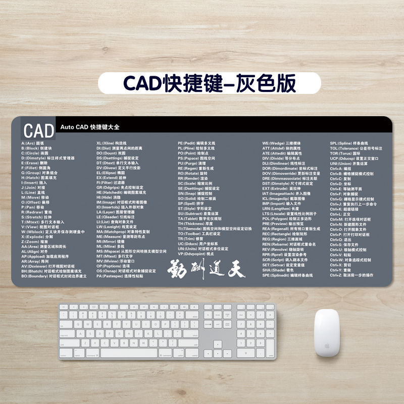 CAD 바로 가기 키-회색 버전
