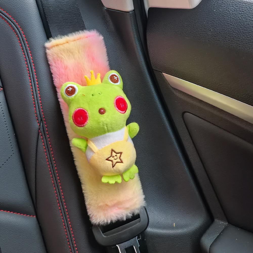 Funda Protectora Universal para Cinturón de Peluche, Anti-estrangulamiento para Automóvil image 9