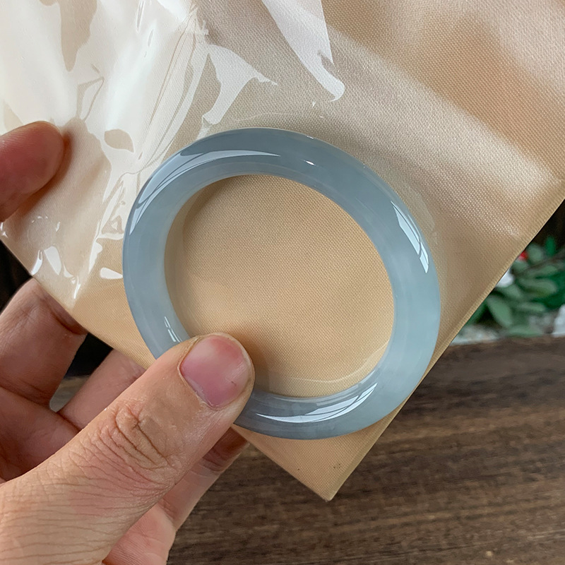 Natural Burmese Type A Jadeite Bracelet Jade Bangle_voghion.com