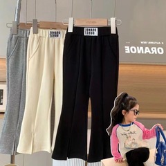 Children's 2023 Autumn New Fashion Han Style Flared Pants Casual Matchable Long Pants Baby Trendy Pants