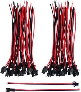 22 Awg Jst Sm 2 Pin Stecker Male and Female Plug