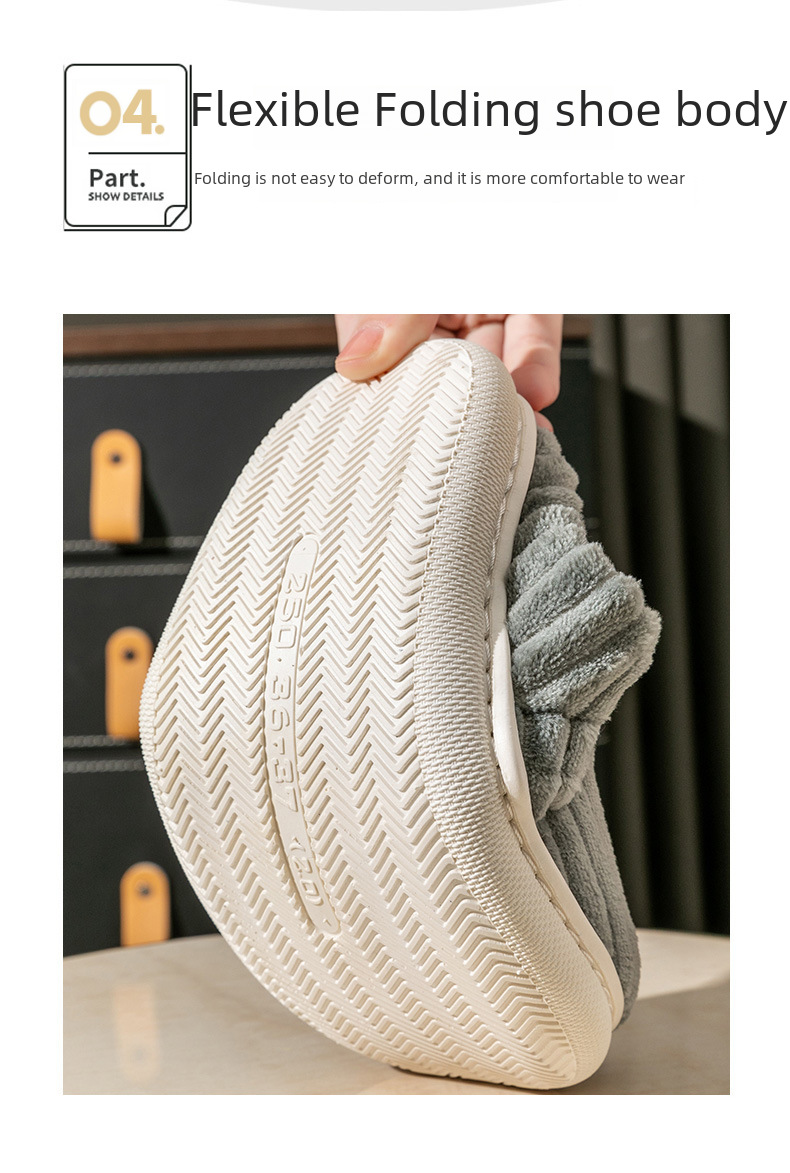 Warm Cotton Slippers For Couples Winter Indoor Moon Wool Shoes_voghion.com