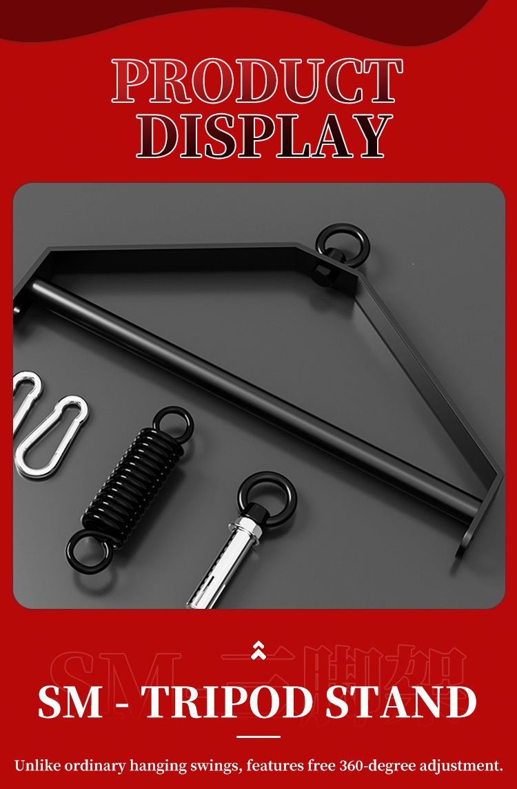 Door Swing Restraint Set with Metal Frame and PU Straps for Couples — detail image 16