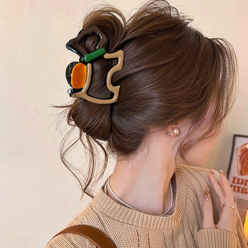 Фотоклип Ly Series — милая ракушка и акула Hairgrip, лёгкий 0.005 кг, многоцветный