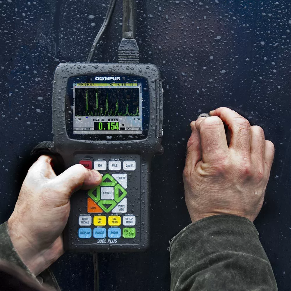 Ультразвуковой толщиномер Olympus Olympus 27MG 45MG 38DL PLUS DM5E CL5 прецизионный