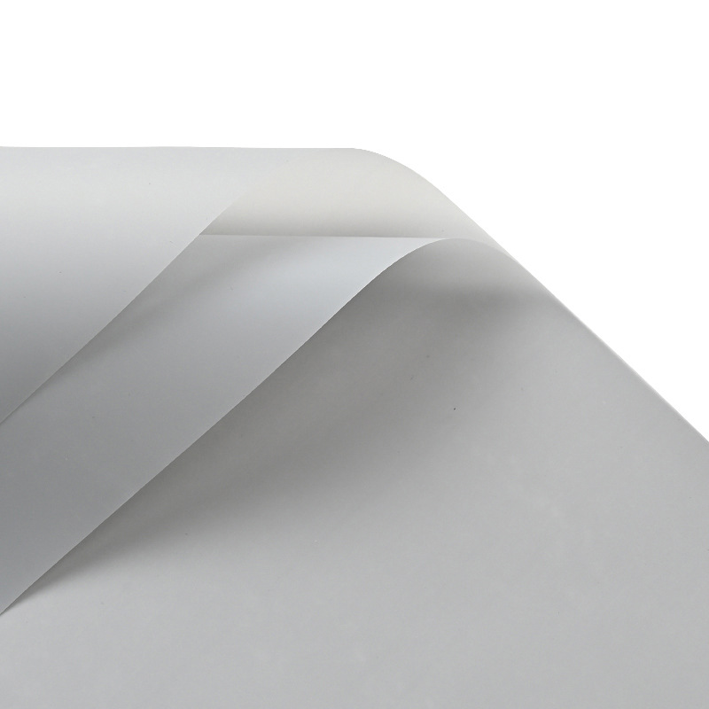 Papel coreano mate translúcido para embalaje de flores y ramos