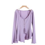 2025 Весенний нежный подол нерегулярный танцевальный стиль нежная талия и чистая мягкая и красивая трубача