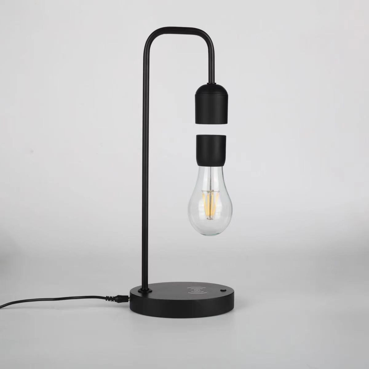 Suspensión luz de la luna de carga inalámbrica equilibrio Luz Led iluminación noche luz suspensión inducción bombilla suspensión magnética adornos