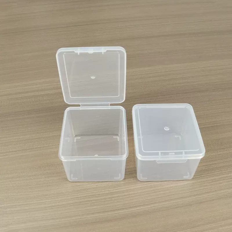 透明PP卡片翻盖收纳盒小马宝莉小卡卡膜收纳整理盒子多功能防尘盒