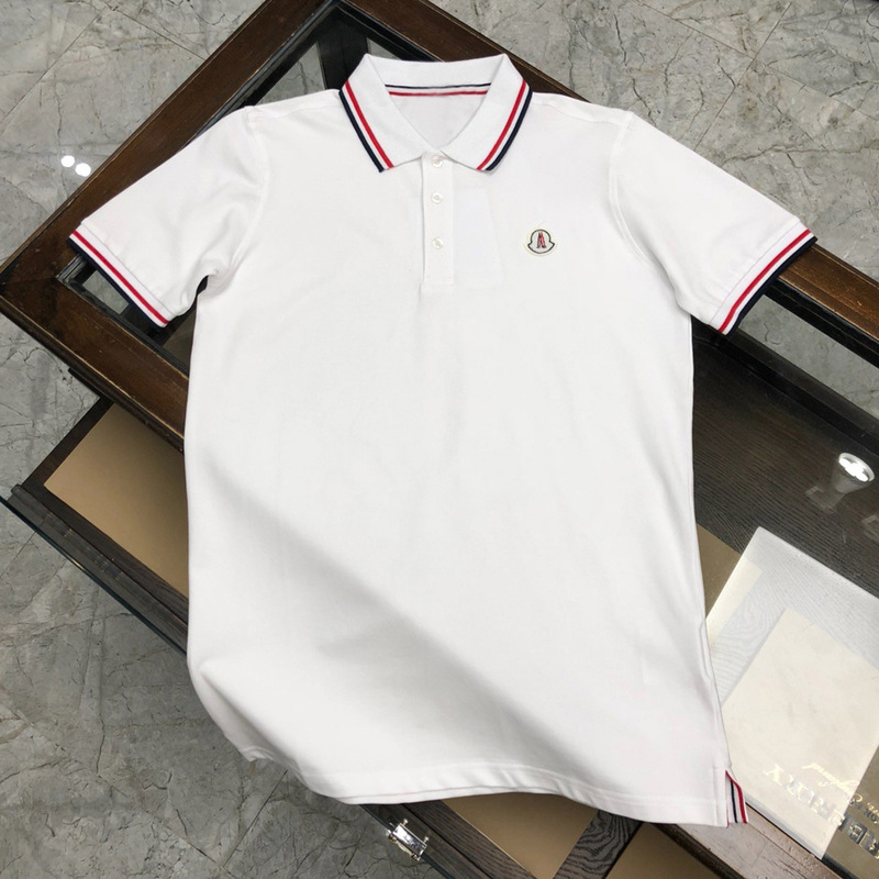 Cross-Border Summer New Style Mengkoumiao Men's Polo Shirt Short-Sleeved Pure Cotton Trendy Brand Lapel T-Shirt Men's Casual