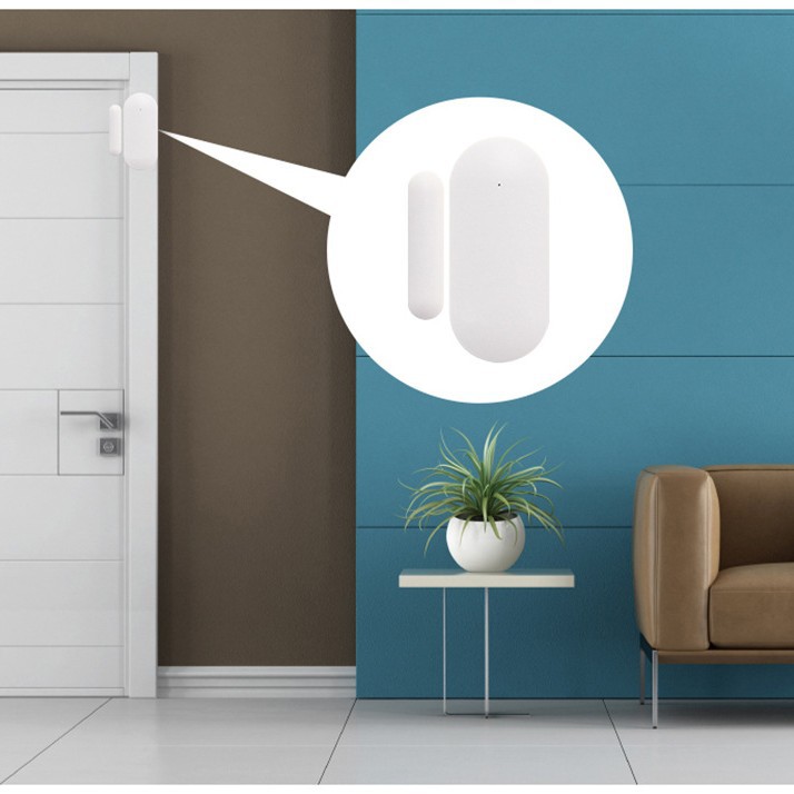 Cloud Honey puerta magnética inalámbrica alarma de puerta y ventana detector de sensor antirrobo inductor de puerta inteligente magnética