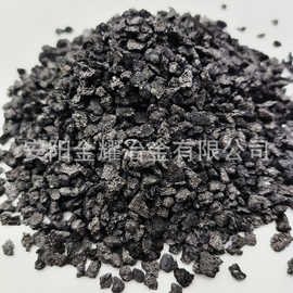 冶金焦炭现货 黑色无烟焦炭颗粒 工业燃料填充焦粒焦米